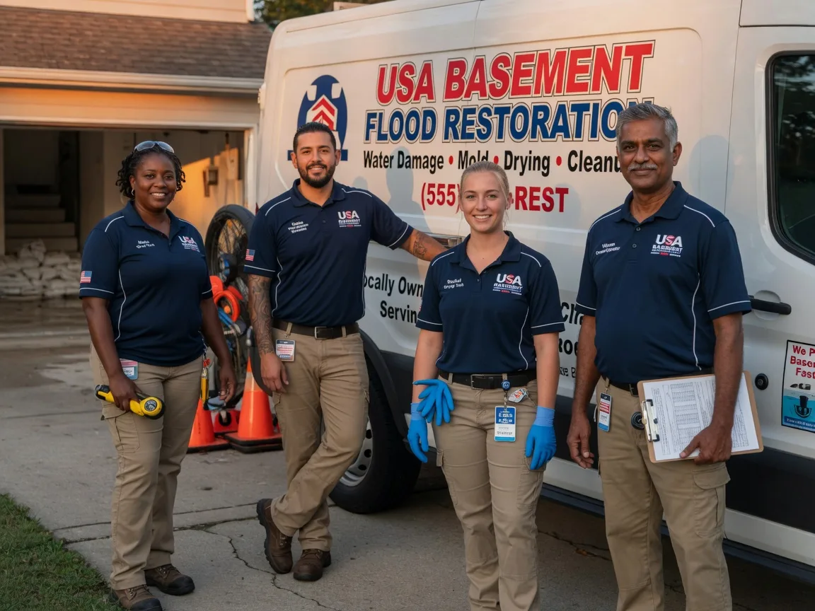 Basement Flood Cleanup company in Winchester, KS